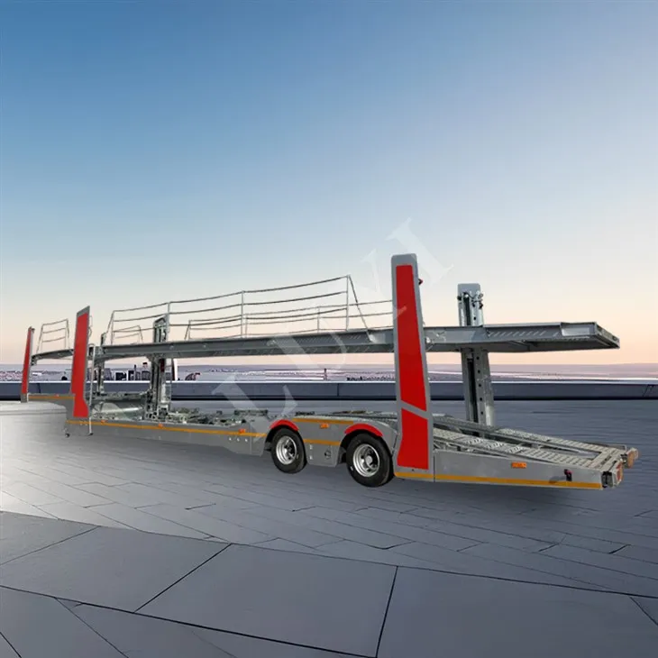 Proces ocynkowania 2 osi przewożący 8 części transportu samochodu