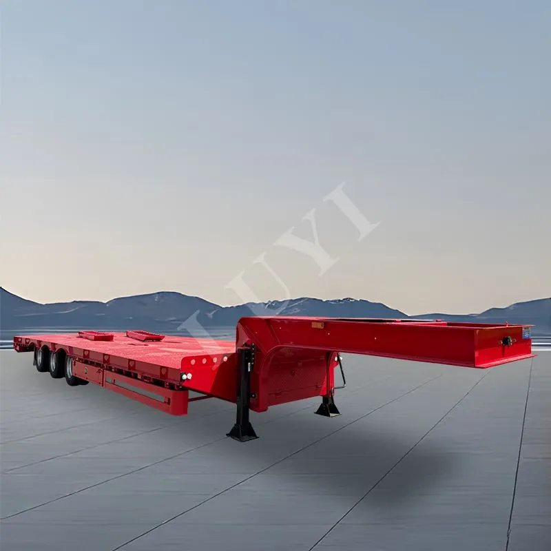 3-oś 80-ton naczepa niskopodwoziowa