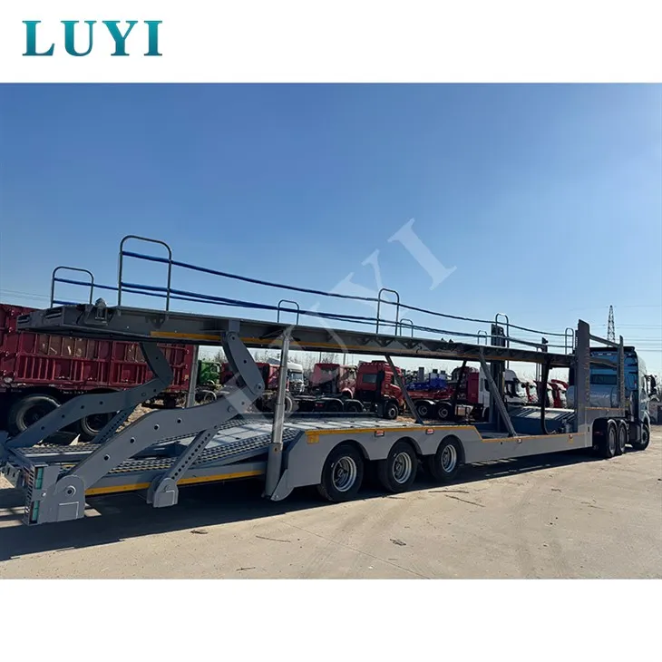 3 osi podwójny pokład 8 Pojazd przewożący przewoźnik samochodowy