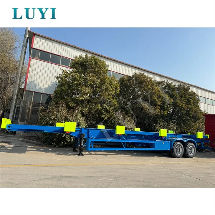 Naczepa szkieletowa do transportu kontenerów o ładowności 60-ton