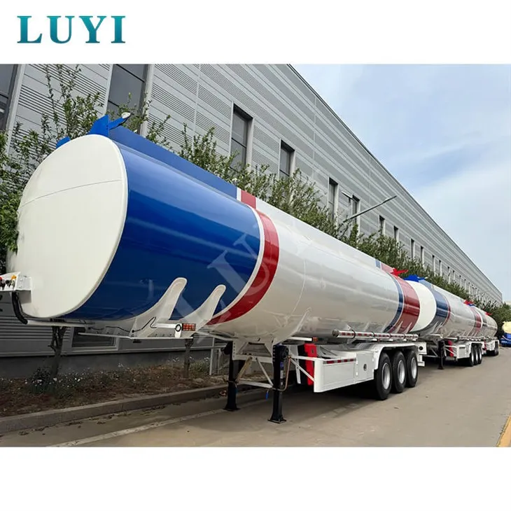 Fabrycznie nowa, 3-osiowa, 3-przedziałowa przyczepa-cysterna o pojemności 45 000 litrów z możliwością dostosowania