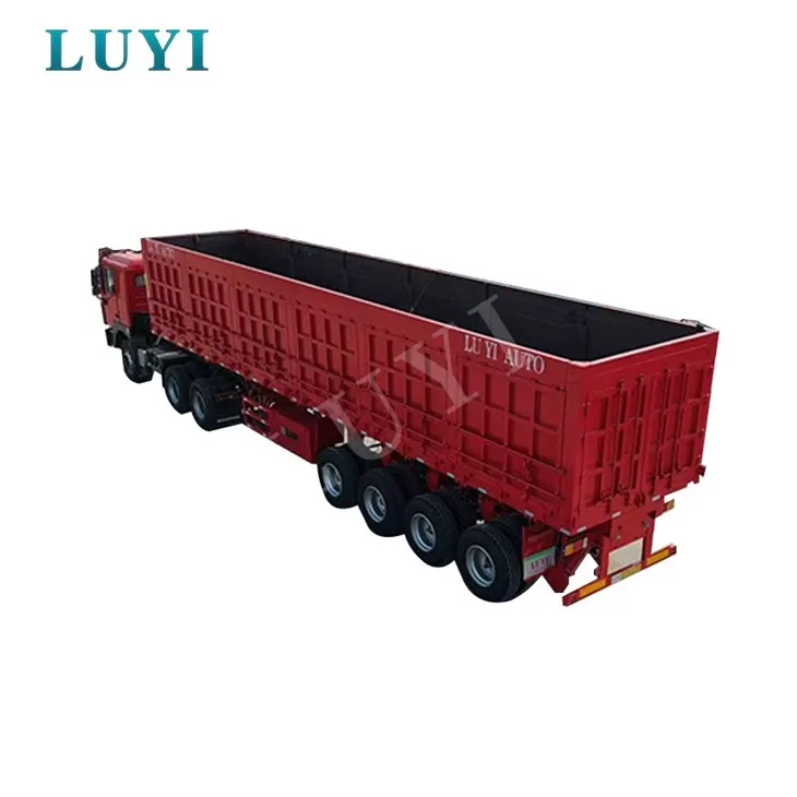 Dostosowana naczepa z wywrotką boczną Direct