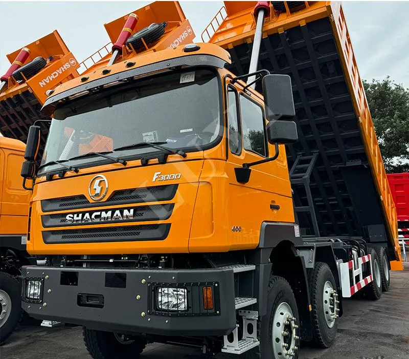 SHACMAN F3000 8x4 400Wywrotka budowlana HP o dużej wytrzymałości